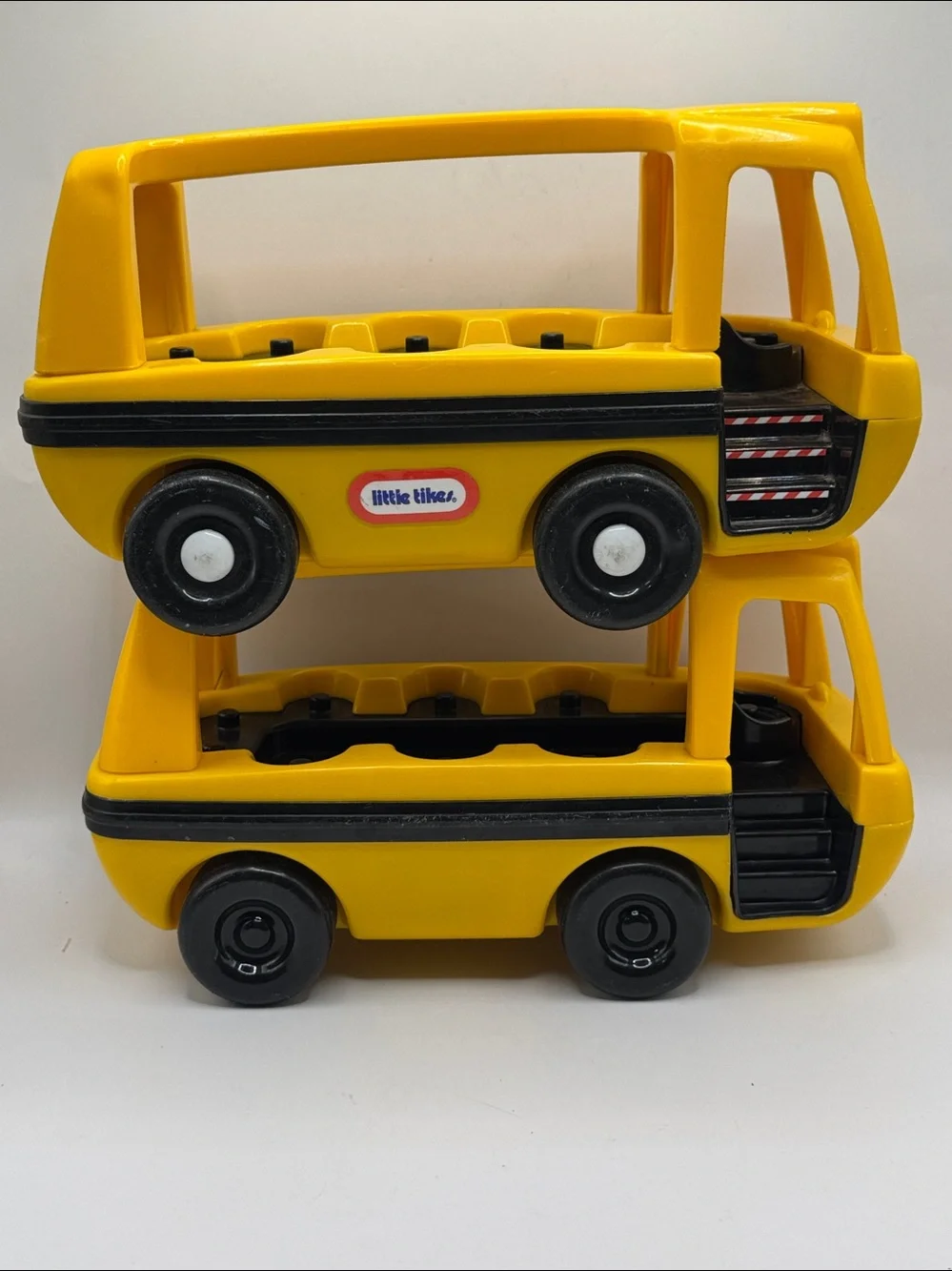 2 Vintage Little Tikes School Bus Toys